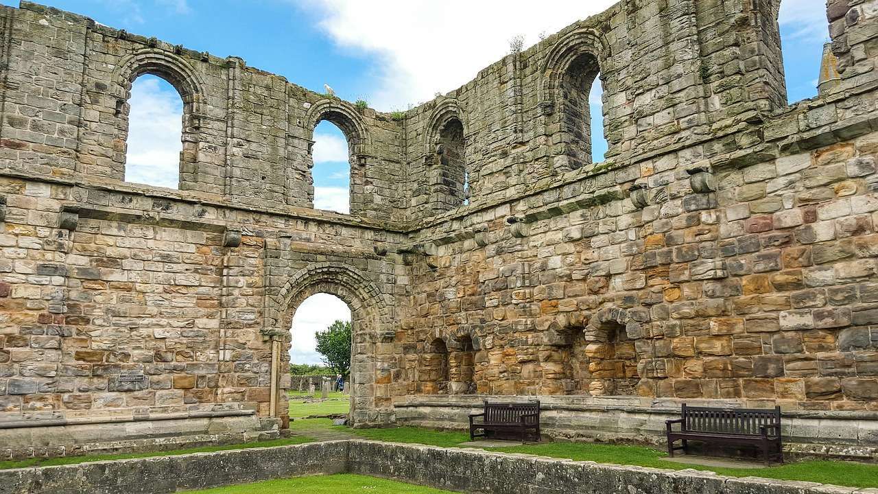 The cathedral ruins, St Andrews
