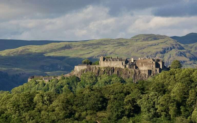 Stirling Castle on its crag