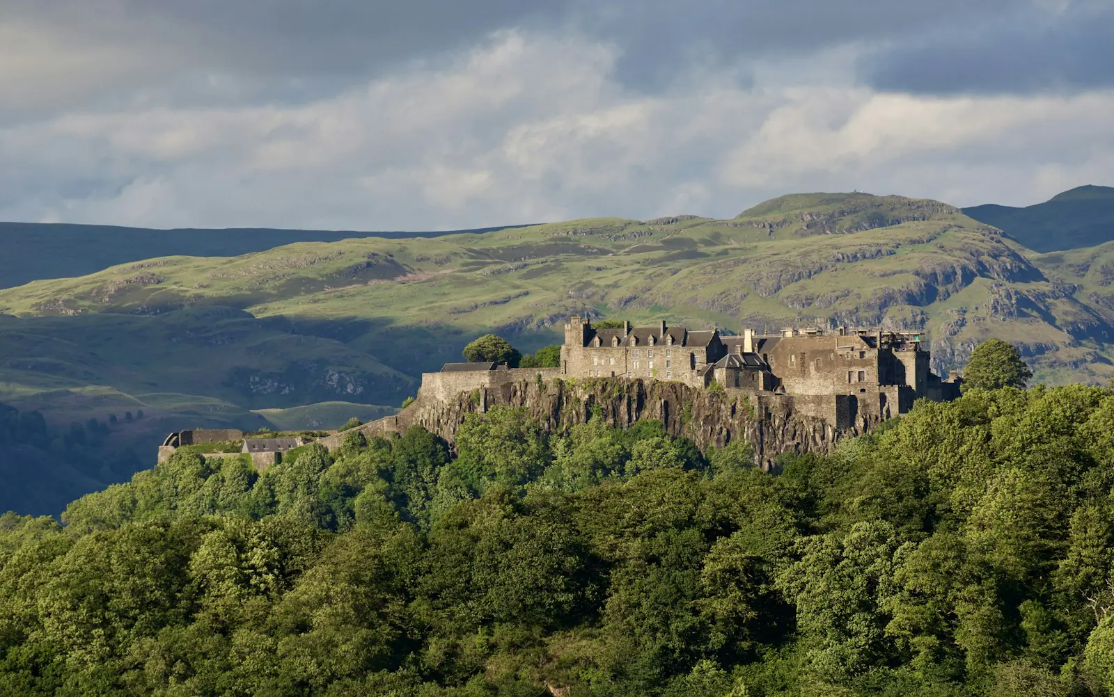 Stirling Castle on its crag